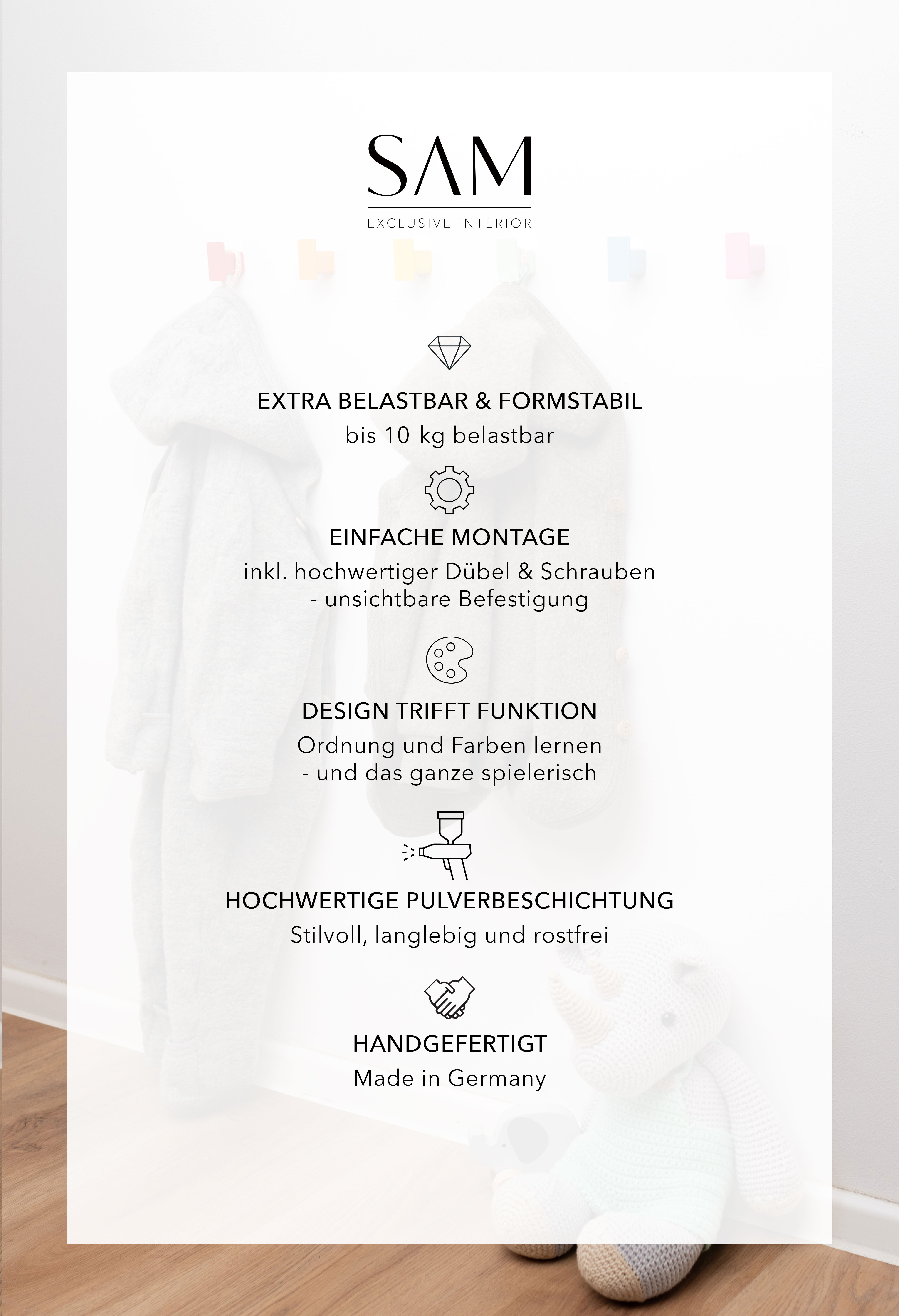 Unique Sellingpoint-Auflistung für Kindergarderobe Capri