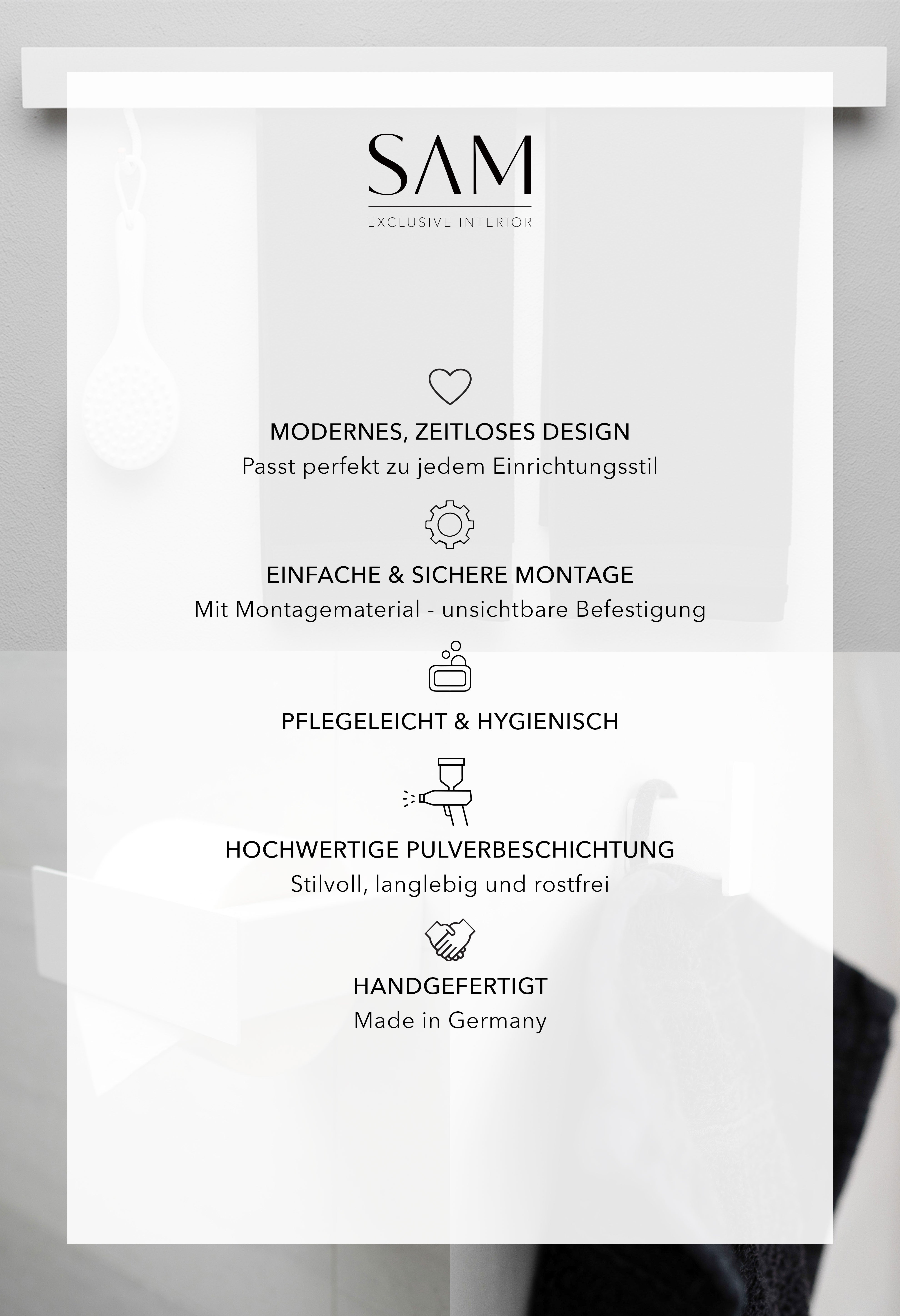 Badezimmerset L ALL WHITE